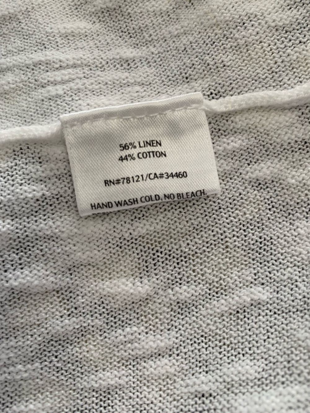 Eileen Fisher Sweater Womens L Linen Oversized Lightweight Semi Sheer Lagenlook - Picture 15 of 16